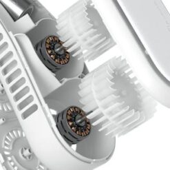 Quạt đeo cổ không cánh JISULIFE FA12R Tuabin đôi 4000mAh 11 Quạt đeo cổ không cánh JISULIFE FA12R Tuabin đôi 4000mAh