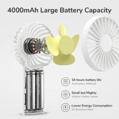 Quạt Cầm Tay Mini JISULIFE HandFan Life3 FA20X