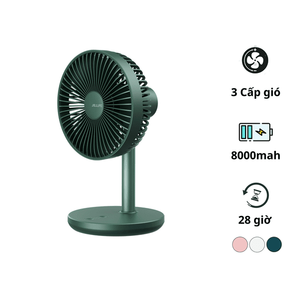 Quạt Để Bàn Rút Gọn JISULIFE FA13P ABS