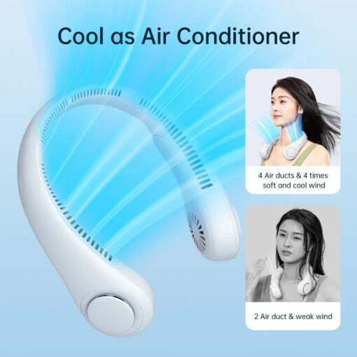 Quạt đeo cổ mini không cánh Jisulife NECK FAN LIFE3 FA14