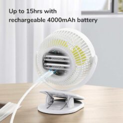 Quạt kẹp bàn mini Jisulife FA18S