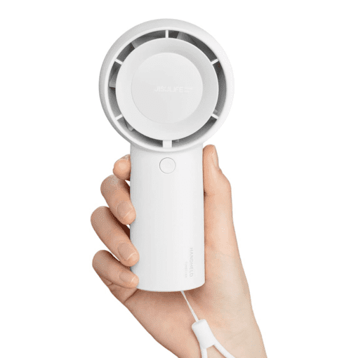 Quạt Cầm Tay Mini JISULIFE FA43 – 5 Cấp Gió, Pin 4000mAh