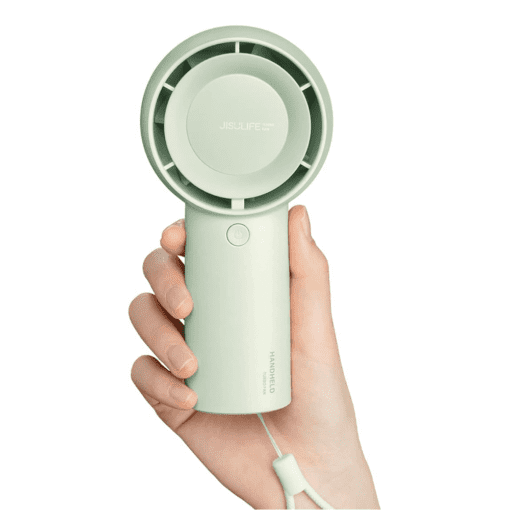 Quạt Cầm Tay Mini JISULIFE FA43 – 5 Cấp Gió, Pin 4000mAh
