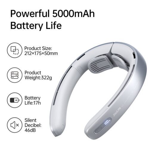 Quạt mini đeo cổ làm mát 360 JISULIFE Pro1