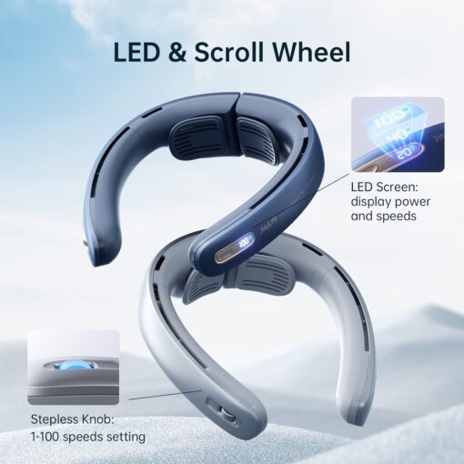 Quạt mini đeo cổ làm mát 360 JISULIFE Pro1