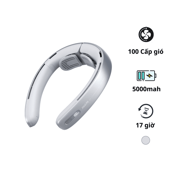 Quạt mini đeo cổ làm mát 360 JISULIFE Pro1 1 Quạt mini đeo cổ làm mát 360 JISULIFE Pro1