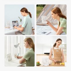 Quạt tích điện mini để bàn Jisulife FA26 pin 4500mah