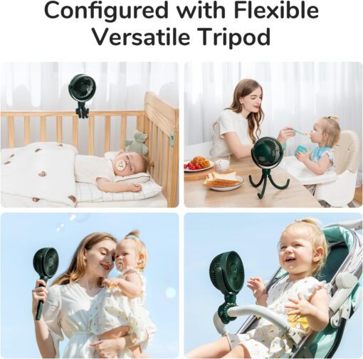 Quạt tích điện cho bé Baby Fan Life 1 Jisulife FA24