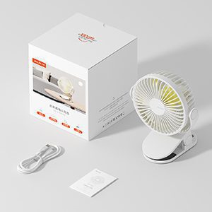 Quạt usb kẹp bàn mini cao cấp Jisulife FA29A pin 4000mAh 25 Quạt usb kẹp bàn mini cao cấp Jisulife FA29A pin 4000mAh