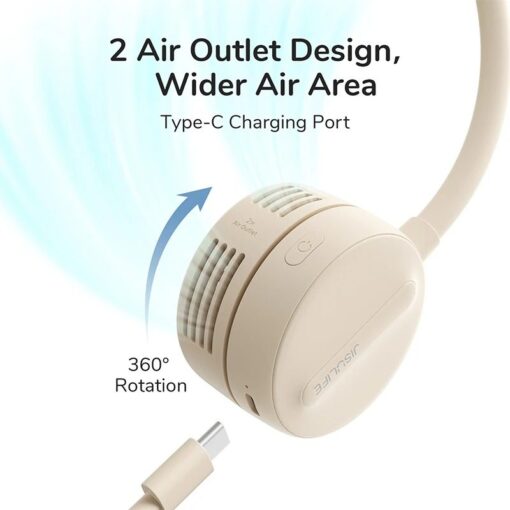 Quạt Đeo Cổ Di Động JISULIFE Neck Fan Life 1 FA25