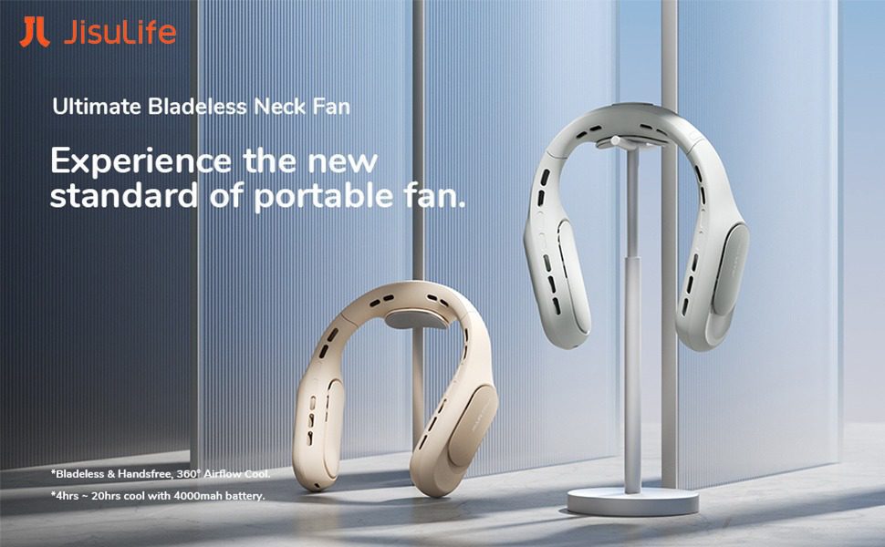 Quạt Đeo Cổ Không Cánh JISULIFE FA35Pro 22 Quạt đeo cổ không cách Jisulife Neck Fan FA35Pro