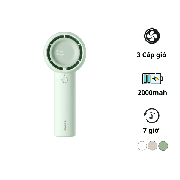 Quạt cầm tay Mini JISULIFE FA42 pin 2000mAh