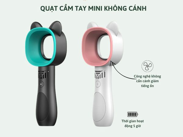 Quạt cầm tay không cánh: Công nghệ đỉnh cao hay phép màu thời đại? 4 Quạt cầm tay