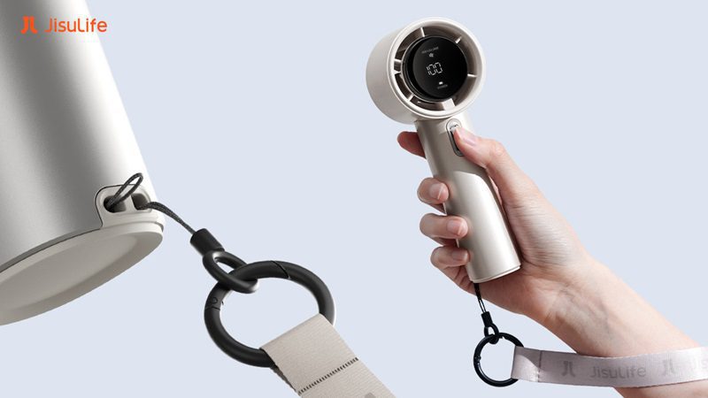 3 mã quạt cầm tay 100 cấp độ gió của nhà Jisulife