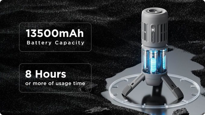 Quạt ngoài trời đa năng Jisulife Ultra1, 54W, pin 13500mAh 17 Quạt ngoài trời đa năng Jisulife Ultra1, 54W, pin 13500mAh