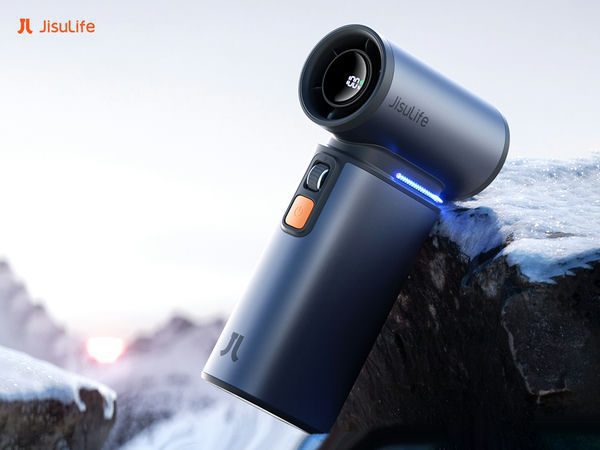 Quạt cầm tay Jisulife: Pin 9000mAh dùng cả ngày không lo hết 1 quạt cầm tay