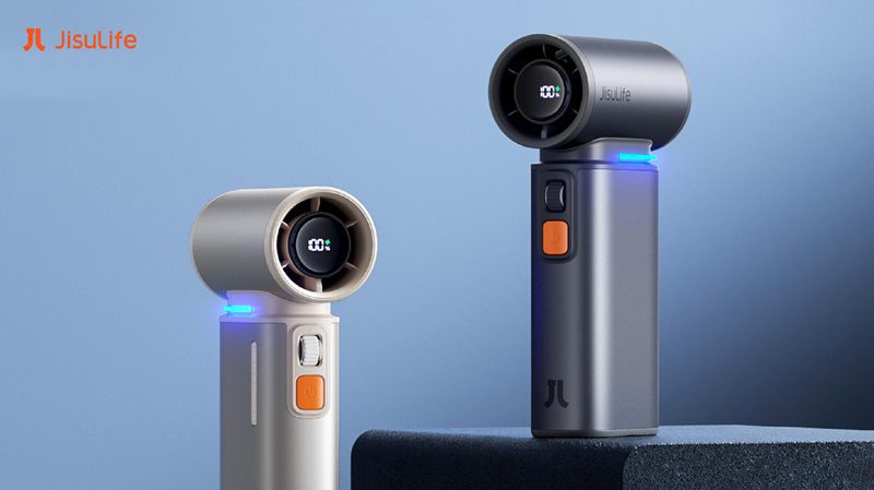 Quạt cầm tay Jisulife FA55 làm mát đa năng cho mùa hè sôi động