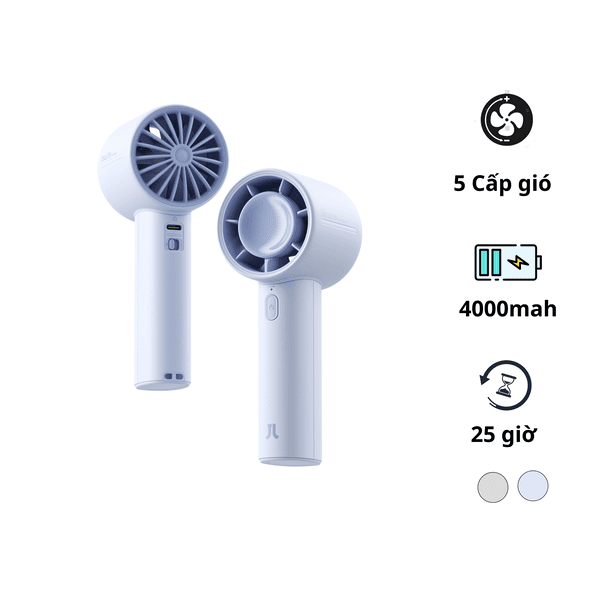 Quạt Cầm Tay Jisulife Life10 – Pin 4000mAh - 25 Giờ 
