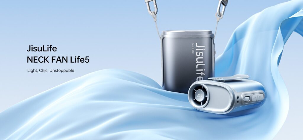 Quạt Đeo Cổ Jisulife Neck Fan Life5