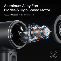 Quạt Cầm Tay JisuLife Ultra2-Pin 9000mAh