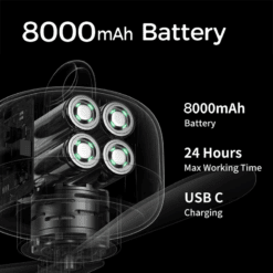 Quạt trần tích điện Jisulife FA16 20 Quạt trần tích điện Jisulife FA16