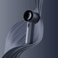 Quạt mini tích điện cầm tay có lồng nhựa bảo vệ Jisulife FA53-ABS PRO 1, màu xanh dương-like new