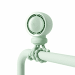 Quạt mini tích điện cầm tay có lồng nhựa bảo vệ Jisulife Life2 màu xanh-like new