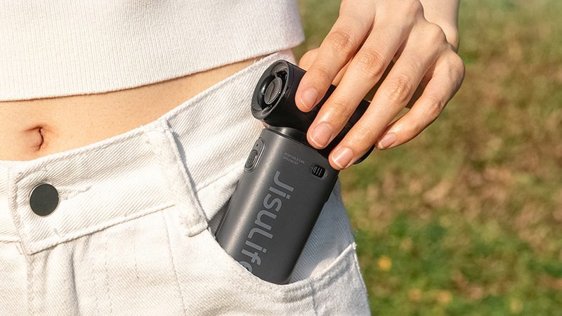 Quạt cầm tay mini Jisulife life9 siêu nhỏ - công suất mạnh 8 Quạt cầm tay chính hãng