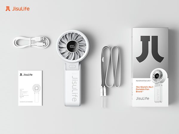 Quạt cầm tay Jisulife life7 gấp gọn - nhỏ bỏ túi, giá siêu rẻ 16 Quạt cầm tay chính hãng