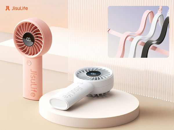 Quạt cầm tay sạc pin dùng 15 giờ, siêu tiện mang đi học, đi làm 14 Quạt cầm tay chính hãng