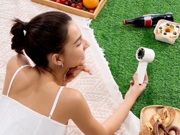 Quạt cầm tay Jisulife life 10, 10s - pin 5000mah, dùng 30 giờ 10 Quạt cầm tay chính hãng