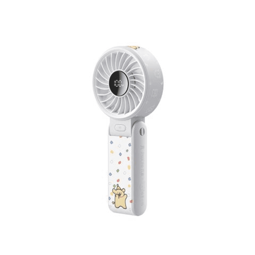 Quạt cầm tay JisuLife Life7 Maltese – Pin 5000mAh, 5 cấp độ gió, dùng liên tục đến 24 giờ