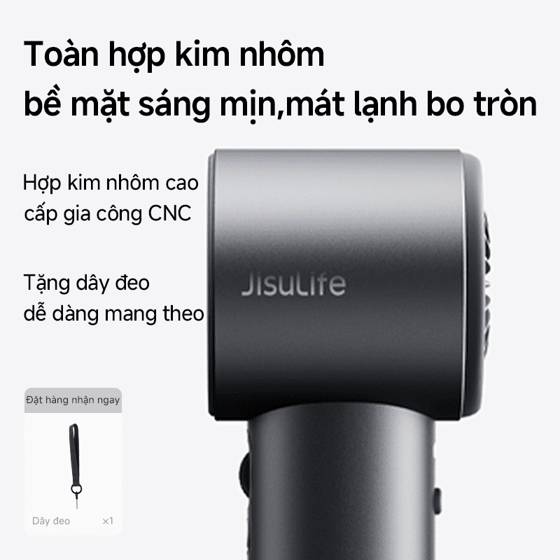 Quạt cầm tay Jisulife Pro1S 2026 12 Quạt cầm tay Jisulife Pro1S 2026 - Hình ảnh 8