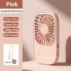 Jisulife J2255 Quạt Cầm Tay Mini Pin Sạc, 3 Tốc Độ Gió, Thiết Kế Siêu Mỏng Màu Hồng - Như Mới