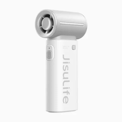 Quạt cầm tay mini cho học sinh đi học, mua ở Jisulife 22 quat-cam-tay-mini-jisulife-life9-pin-5000mah-hong