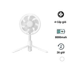 Quạt Cắm Trại Đa Năng JISULIFE FA37 8000mAh
