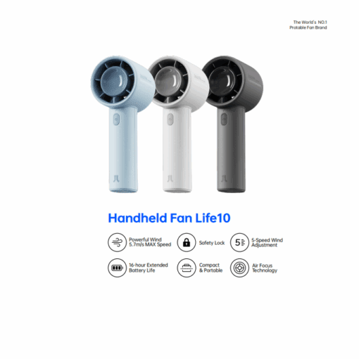 Quạt Cầm Tay Jisulife Life10 - Hình ảnh 2