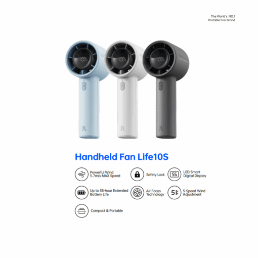 Quạt Cầm Tay Jisulife Life10S - Hình ảnh 2