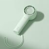 Quạt mini tích điện cầm tay có lồng nhựa bảo vệ Jisulife FA42-1 màu xanh lá-like new
