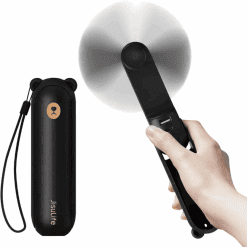 Quạt cầm tay mini Jisulife F8X - màu đen - Như mới