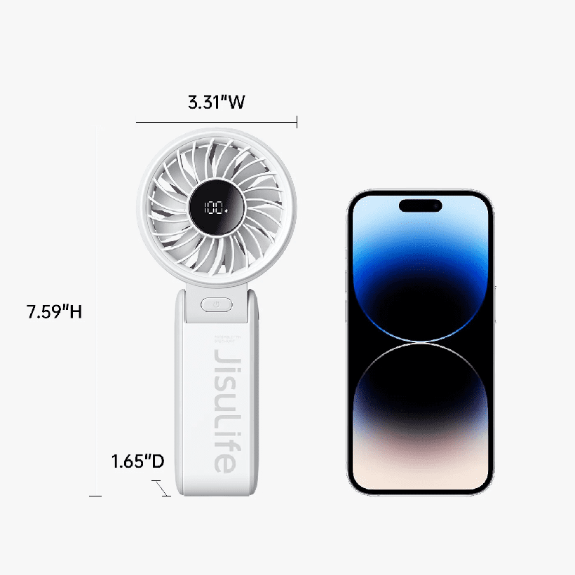 Quạt cầm tay JisuLife Life7 Maltese 4 Quạt cầm tay JisuLife Life7 Maltese - Hình ảnh 4