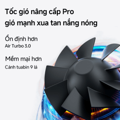 Quạt cầm tay Jisulife Pro1S vỏ nhựa ABS
