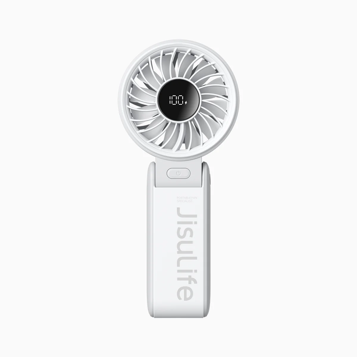 Jisulife J6864 Quạt Cầm Tay Gấp Gọn, Động Cơ Không Chổi Than 12 Cánh, Pin 5000mAh Tới 13 Giờ - Như Mới 1 Jisulife J6864 Quạt Cầm Tay Gấp Gọn, Động Cơ Không Chổi Than 12 Cánh, Pin 5000mAh Tới 13 Giờ - Như Mới