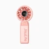 Jisulife J2576 Quạt Mini Tích Điện Cầm Tay Gập Để Bàn, Pin 5000mAh, 5 Mức Gió Màu Hồng - Như Mới