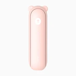 Jisulife J1029 Quạt Cầm Tay Mini Pin 4500mAh, 3 Tốc Độ Gió Mạnh, Gấp Gọn Sạc Dự Phòng Màu Hồng - Như Mới