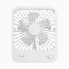 Jisulife J2125 Quạt Để Bàn Tích Điện Gấp Gọn 180°, 4 Tốc Độ, Pin 2000mAh Màu Trắng - Như Mới